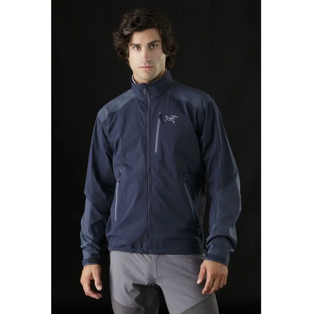 Arc'teryx Gamma SL Hybrid Jacket in Blue Onyx Men 2XL Lightweight DWR Full Zip